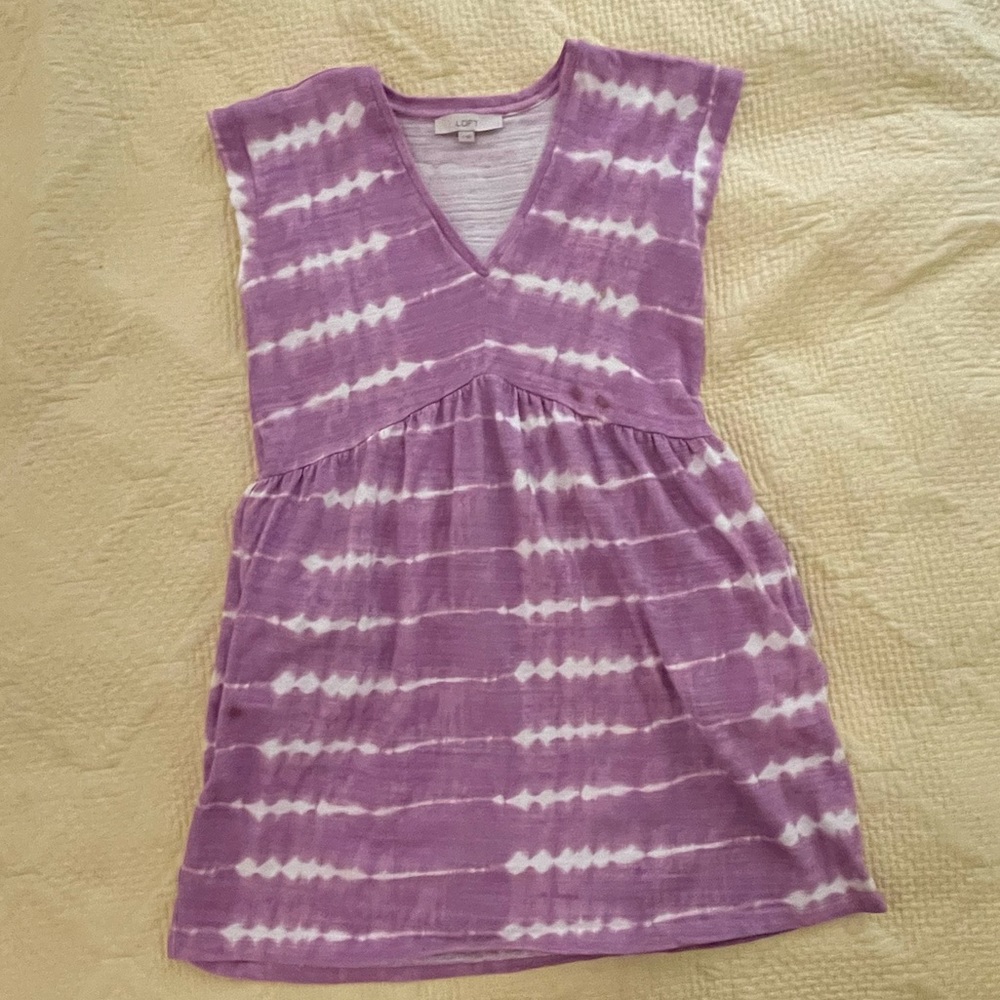 Vneck Short Sleeve Dress